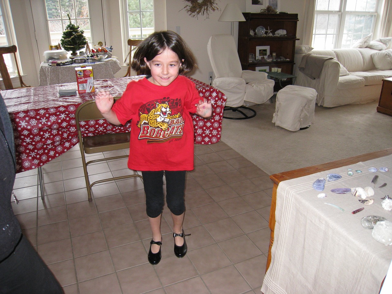 Christmas 2007 Kasdorf Misselhorn Gathering 019.jpg - Christmas 2007! The Misselhorn, Kasdorf and Burns families come together for the celebration! Lots of talk, food, presents, food and visiting.